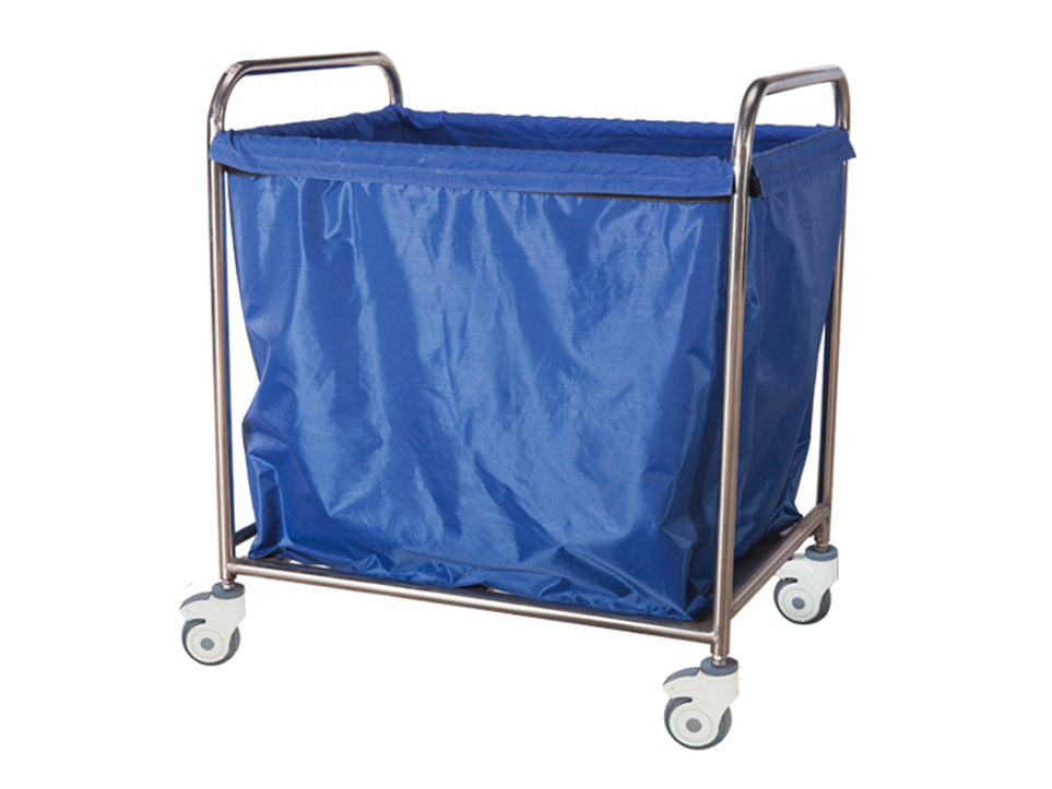 不锈钢污衣袋车