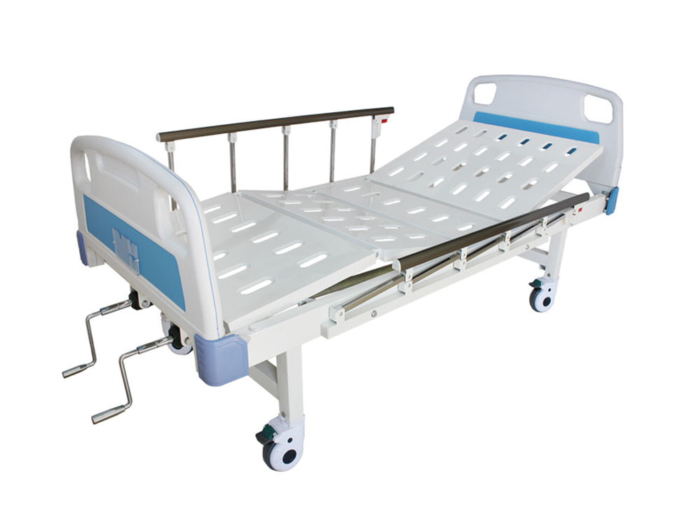 abs挂式床头冲孔双摇床